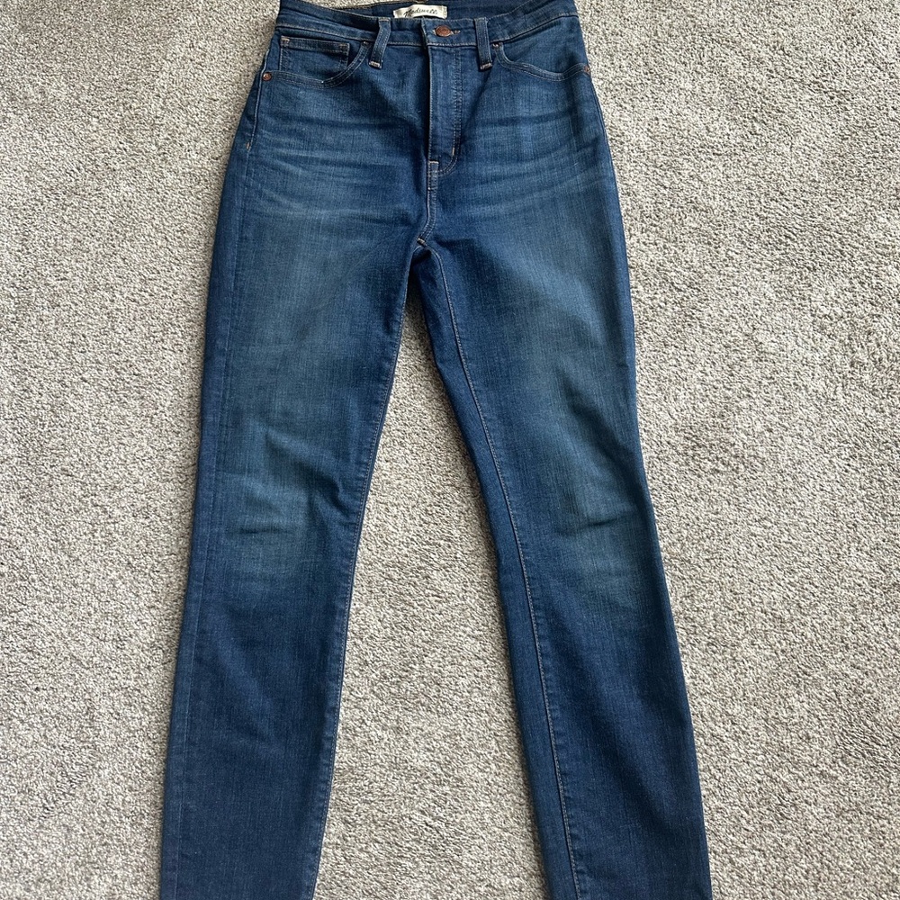 Madewell High Rise Blue Jeans